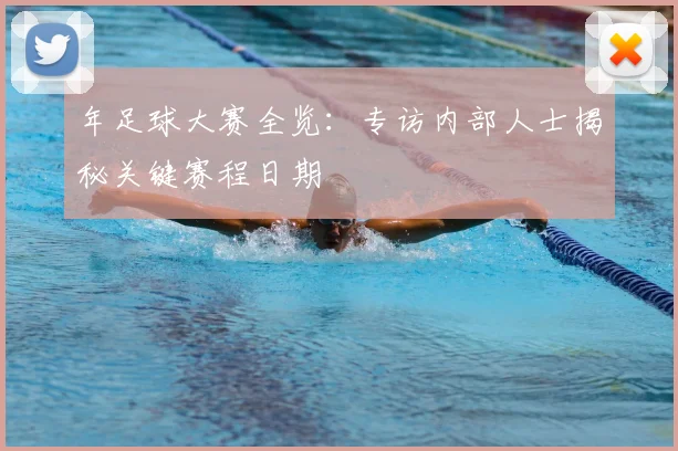 年足球大赛全览：专访内部人士揭秘关键赛程日期